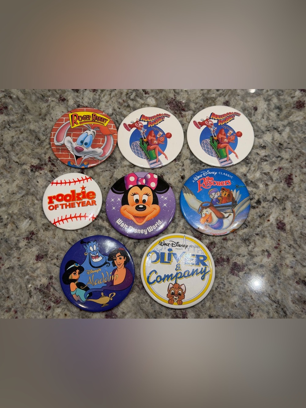 Movie & Disney Pin On Buttons